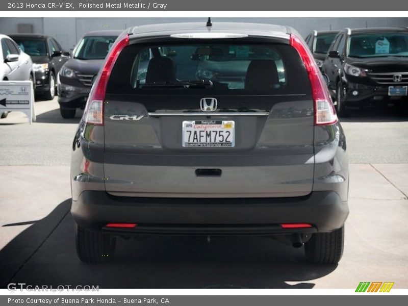 Polished Metal Metallic / Gray 2013 Honda CR-V EX
