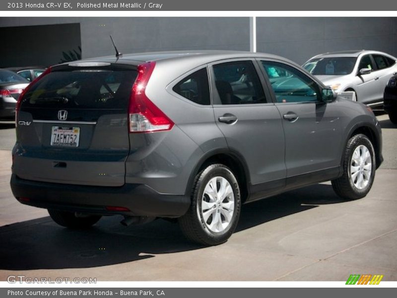 Polished Metal Metallic / Gray 2013 Honda CR-V EX