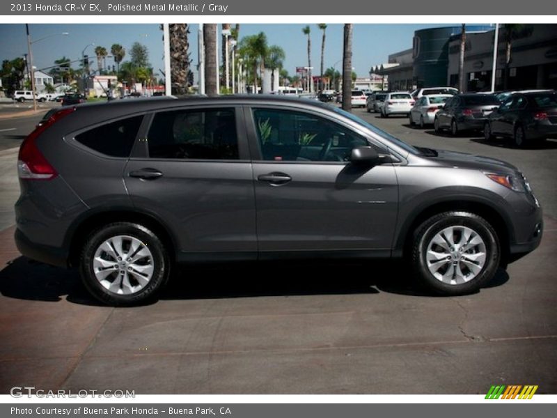 Polished Metal Metallic / Gray 2013 Honda CR-V EX
