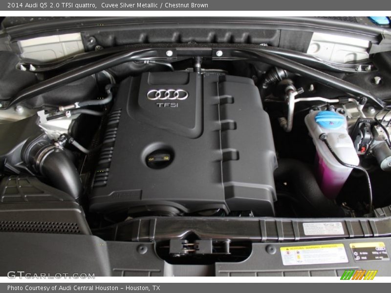Cuvee Silver Metallic / Chestnut Brown 2014 Audi Q5 2.0 TFSI quattro