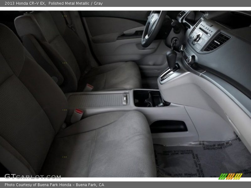 Polished Metal Metallic / Gray 2013 Honda CR-V EX