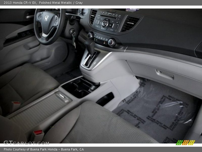 Polished Metal Metallic / Gray 2013 Honda CR-V EX