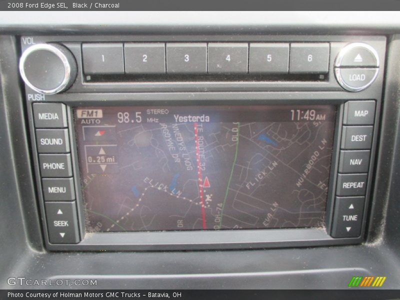 Black / Charcoal 2008 Ford Edge SEL