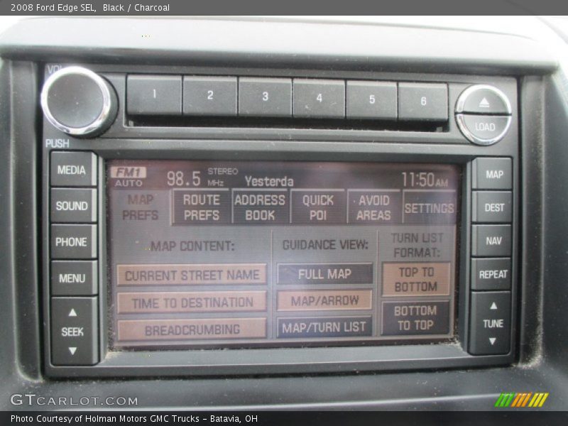 Black / Charcoal 2008 Ford Edge SEL
