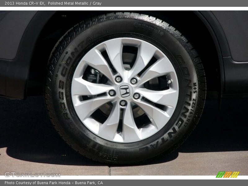 Polished Metal Metallic / Gray 2013 Honda CR-V EX