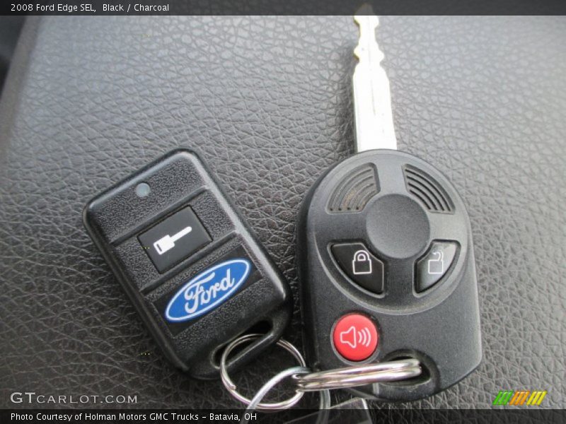 Black / Charcoal 2008 Ford Edge SEL