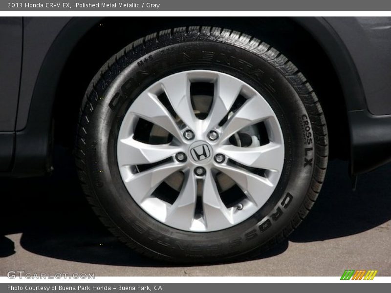 Polished Metal Metallic / Gray 2013 Honda CR-V EX