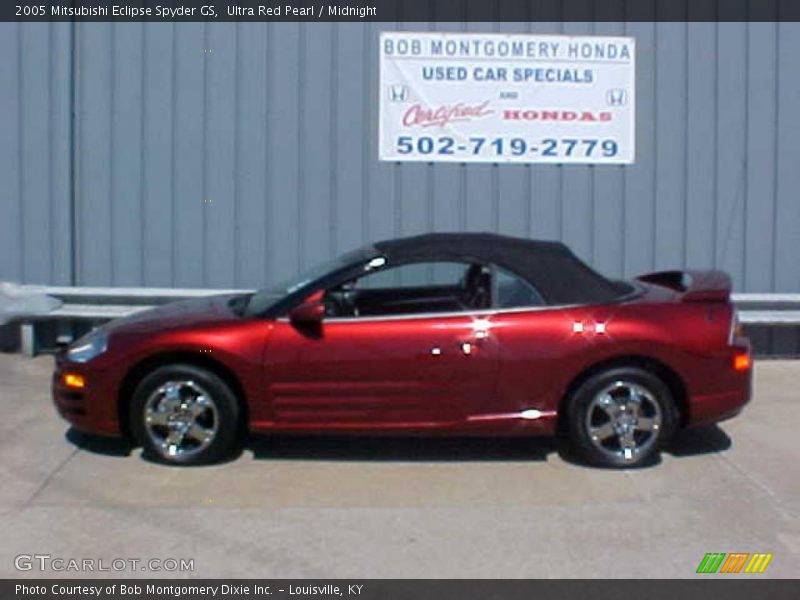 Ultra Red Pearl / Midnight 2005 Mitsubishi Eclipse Spyder GS