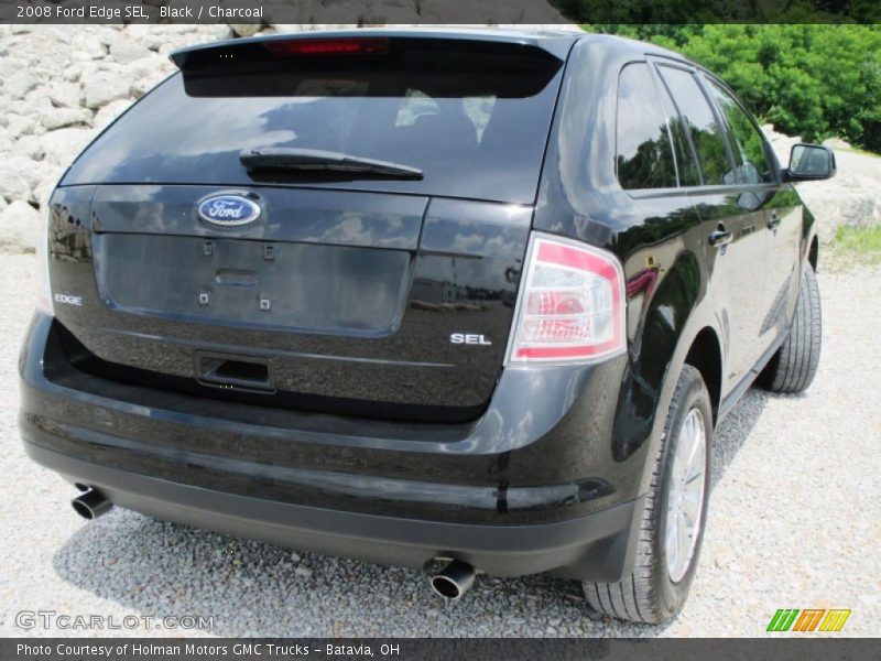 Black / Charcoal 2008 Ford Edge SEL
