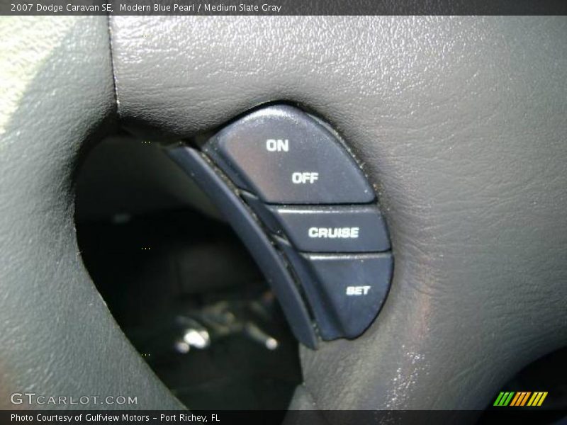 Modern Blue Pearl / Medium Slate Gray 2007 Dodge Caravan SE