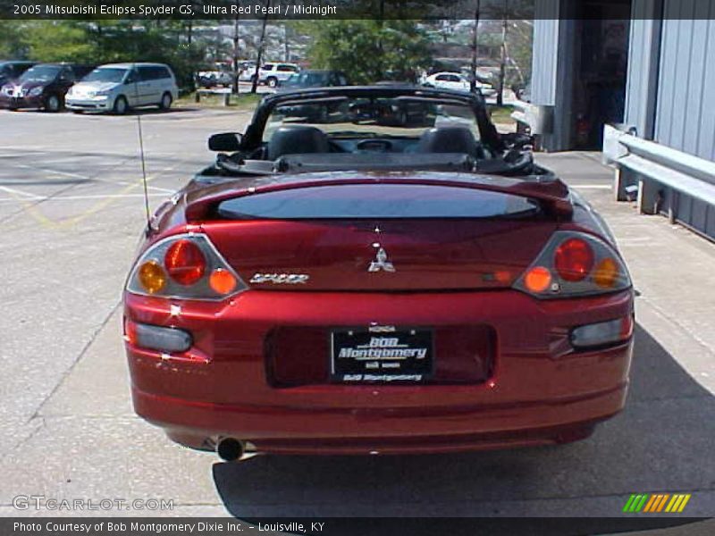 Ultra Red Pearl / Midnight 2005 Mitsubishi Eclipse Spyder GS