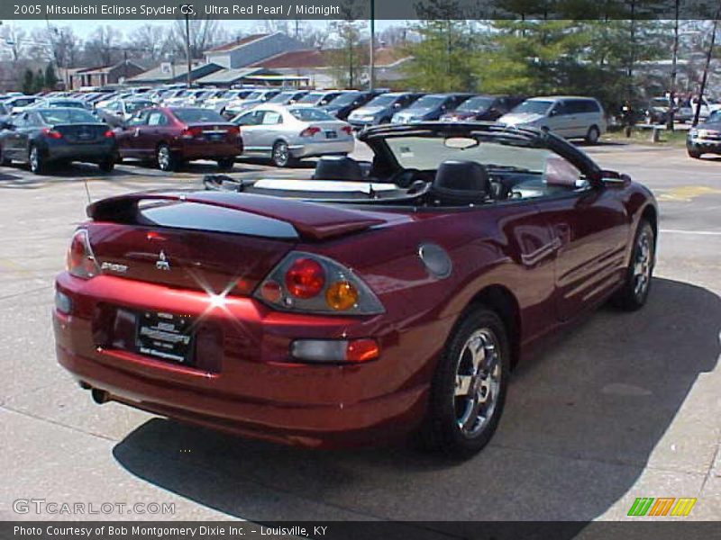 Ultra Red Pearl / Midnight 2005 Mitsubishi Eclipse Spyder GS