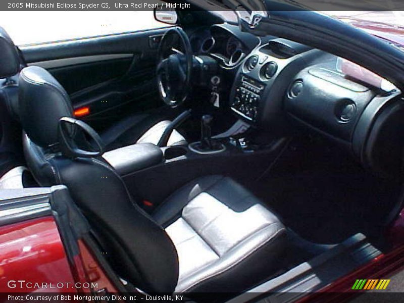 Ultra Red Pearl / Midnight 2005 Mitsubishi Eclipse Spyder GS