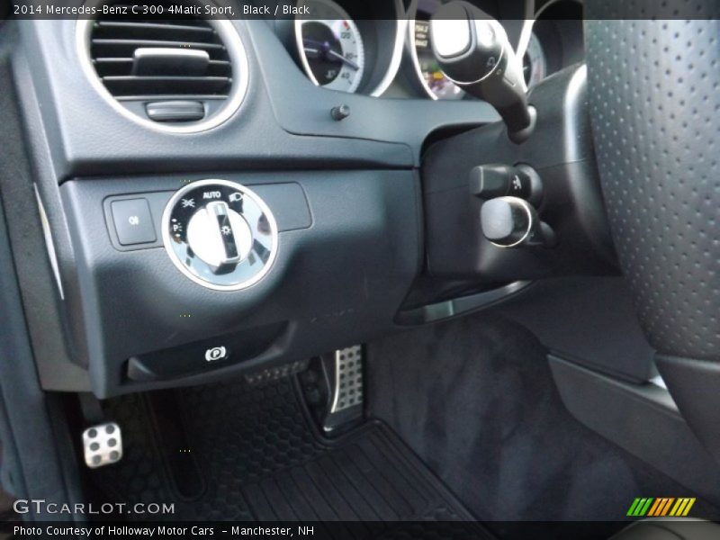 Black / Black 2014 Mercedes-Benz C 300 4Matic Sport