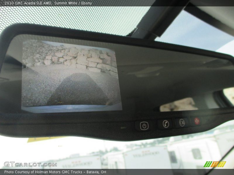 Summit White / Ebony 2010 GMC Acadia SLE AWD