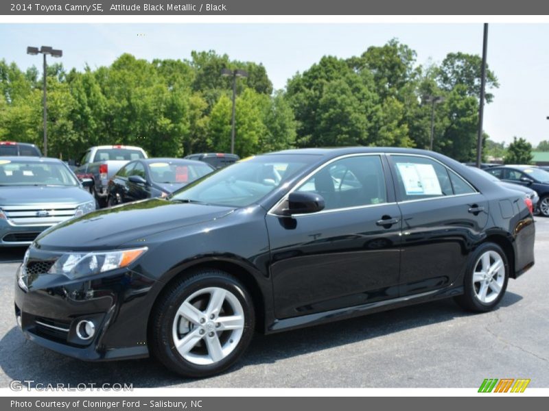 Attitude Black Metallic / Black 2014 Toyota Camry SE