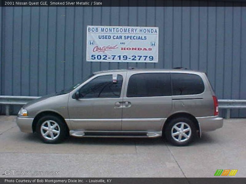 Smoked Silver Metallic / Slate 2001 Nissan Quest GLE