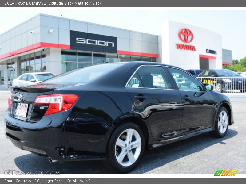 Attitude Black Metallic / Black 2014 Toyota Camry SE