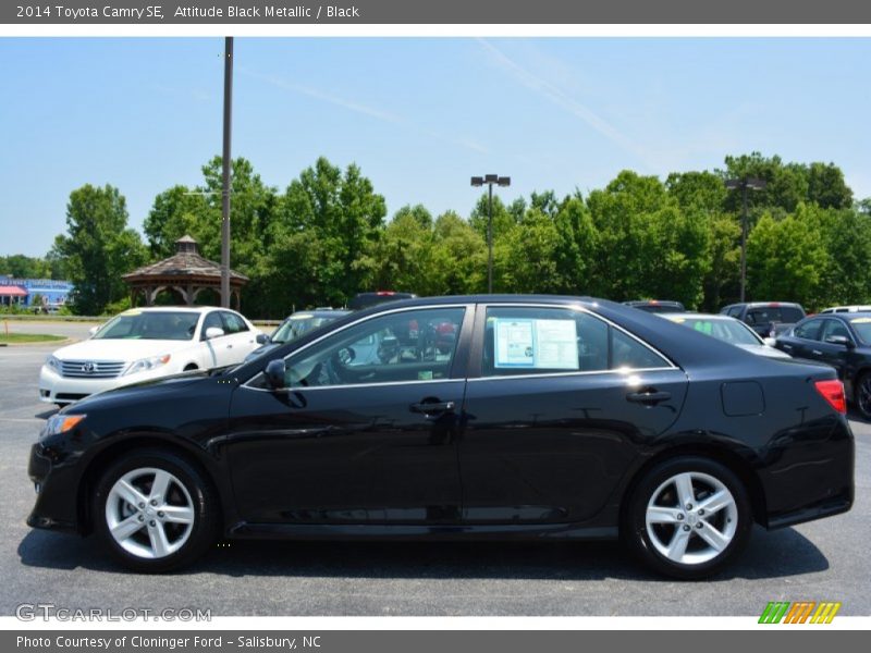 Attitude Black Metallic / Black 2014 Toyota Camry SE