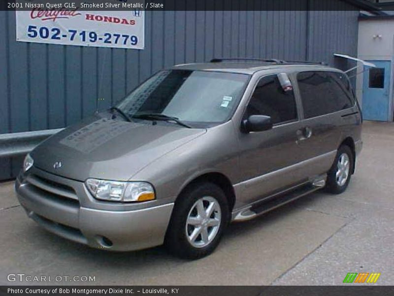 Smoked Silver Metallic / Slate 2001 Nissan Quest GLE