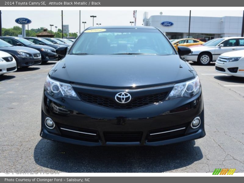 Attitude Black Metallic / Black 2014 Toyota Camry SE