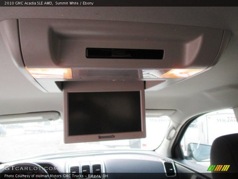 Summit White / Ebony 2010 GMC Acadia SLE AWD