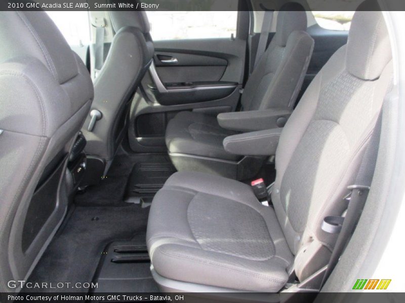 Summit White / Ebony 2010 GMC Acadia SLE AWD