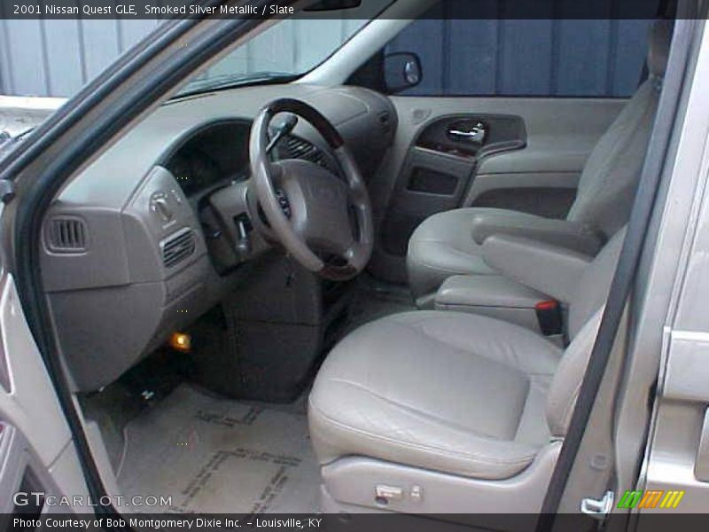 Smoked Silver Metallic / Slate 2001 Nissan Quest GLE