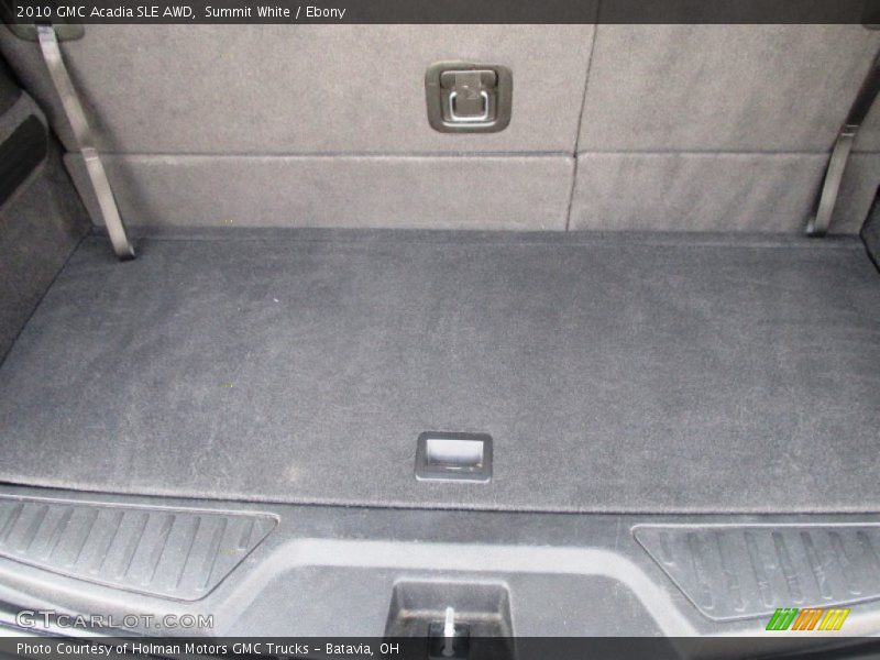 Summit White / Ebony 2010 GMC Acadia SLE AWD