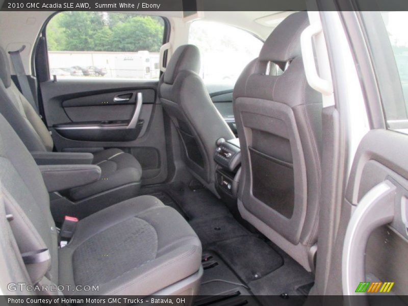 Summit White / Ebony 2010 GMC Acadia SLE AWD