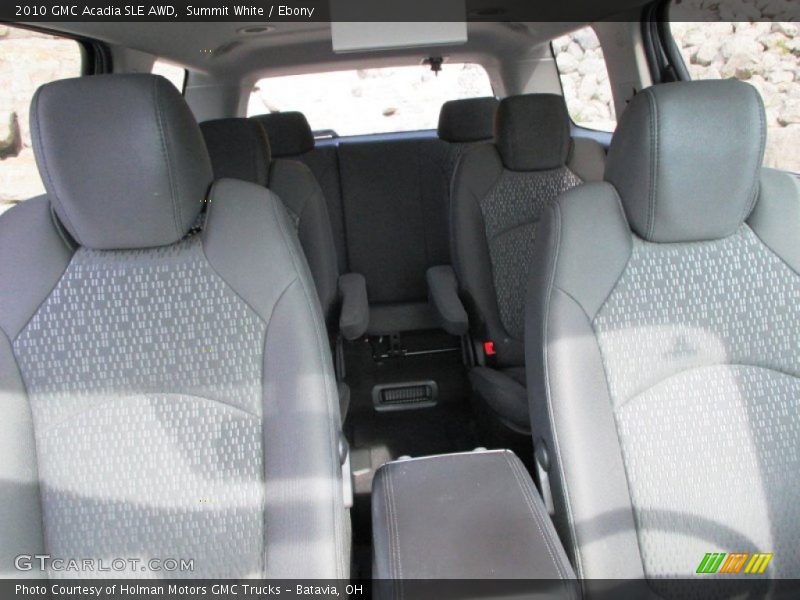 Summit White / Ebony 2010 GMC Acadia SLE AWD