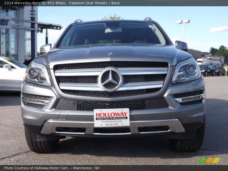 Paladium Silver Metallic / Black 2014 Mercedes-Benz GL 450 4Matic