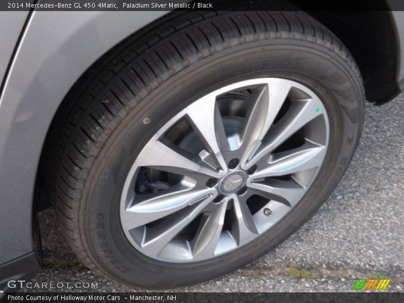 Paladium Silver Metallic / Black 2014 Mercedes-Benz GL 450 4Matic