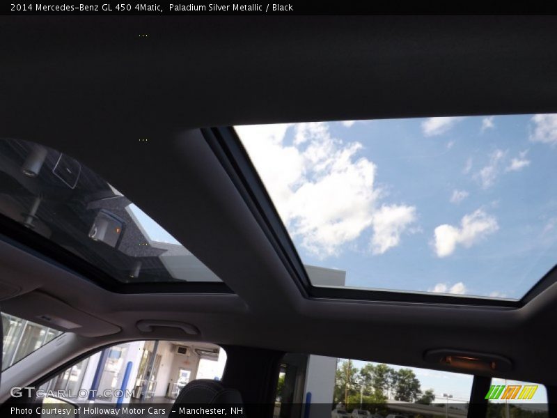 Paladium Silver Metallic / Black 2014 Mercedes-Benz GL 450 4Matic