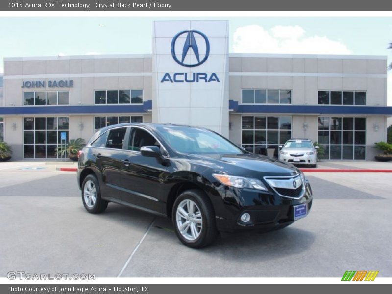 Crystal Black Pearl / Ebony 2015 Acura RDX Technology