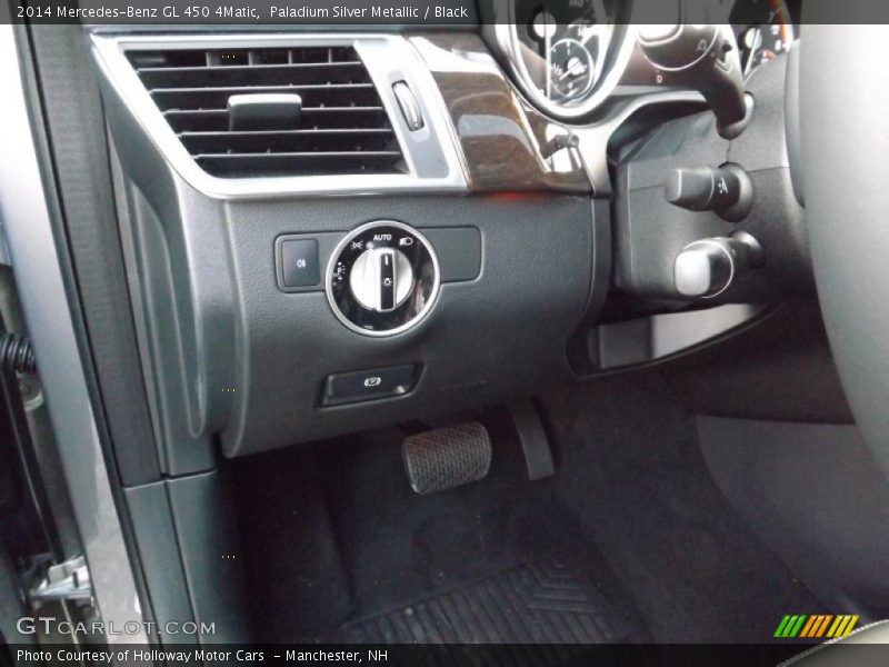 Paladium Silver Metallic / Black 2014 Mercedes-Benz GL 450 4Matic