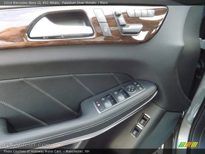 Paladium Silver Metallic / Black 2014 Mercedes-Benz GL 450 4Matic