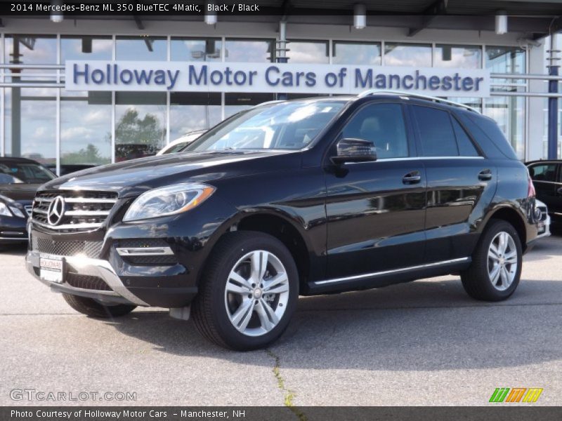 Black / Black 2014 Mercedes-Benz ML 350 BlueTEC 4Matic