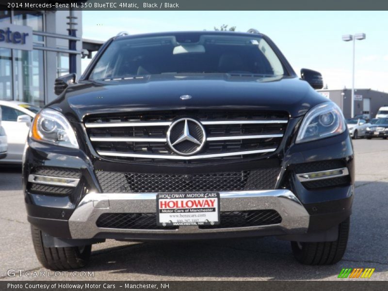 Black / Black 2014 Mercedes-Benz ML 350 BlueTEC 4Matic