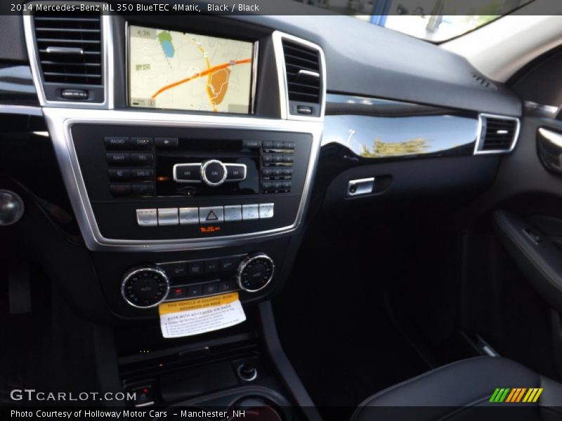 Black / Black 2014 Mercedes-Benz ML 350 BlueTEC 4Matic