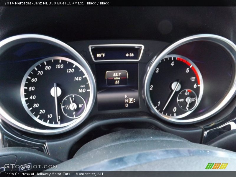 Black / Black 2014 Mercedes-Benz ML 350 BlueTEC 4Matic