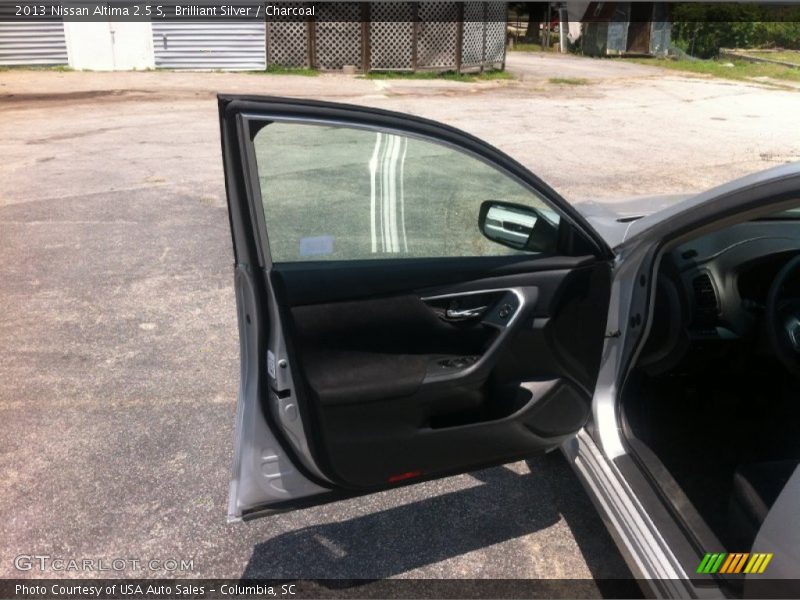 Brilliant Silver / Charcoal 2013 Nissan Altima 2.5 S