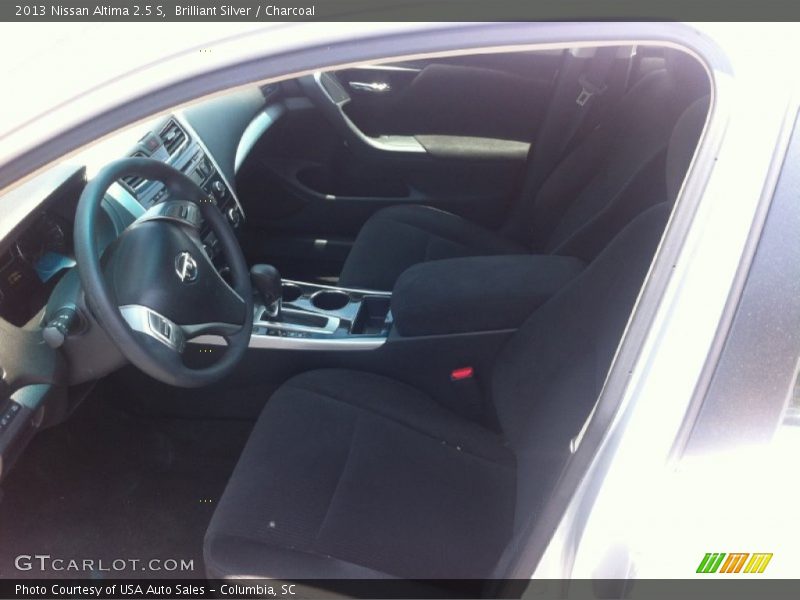 Brilliant Silver / Charcoal 2013 Nissan Altima 2.5 S