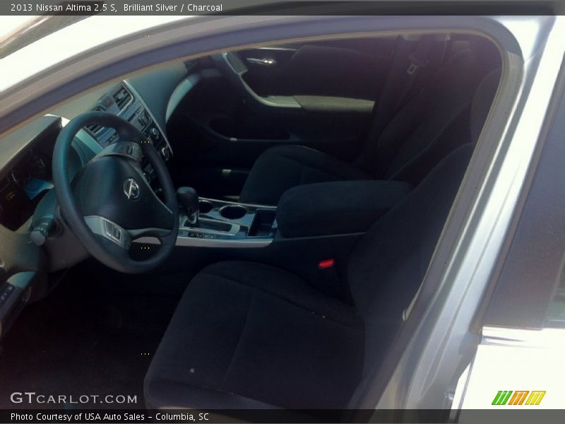 Brilliant Silver / Charcoal 2013 Nissan Altima 2.5 S