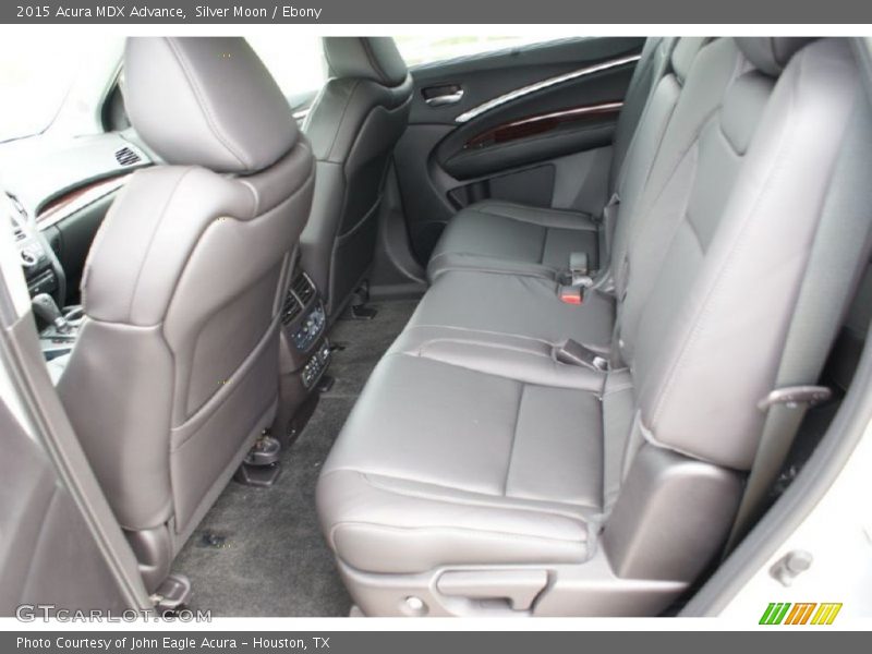 Silver Moon / Ebony 2015 Acura MDX Advance