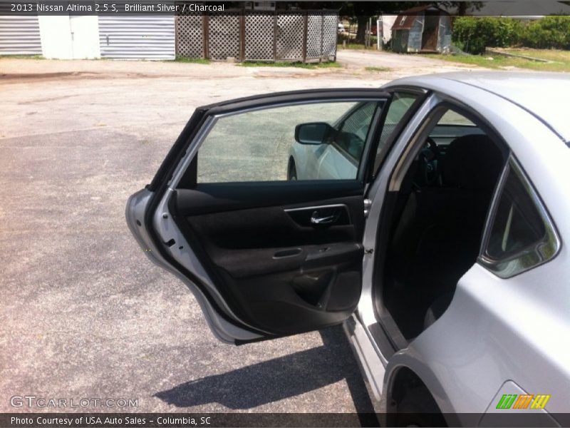 Brilliant Silver / Charcoal 2013 Nissan Altima 2.5 S