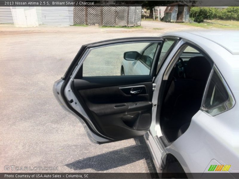 Brilliant Silver / Charcoal 2013 Nissan Altima 2.5 S