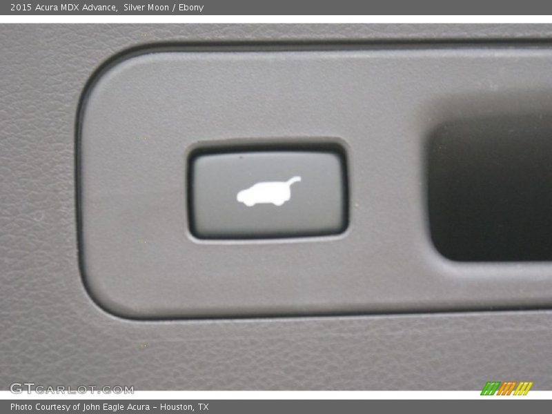 Silver Moon / Ebony 2015 Acura MDX Advance