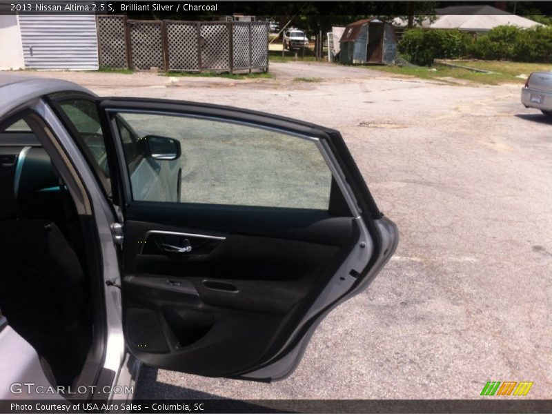 Brilliant Silver / Charcoal 2013 Nissan Altima 2.5 S