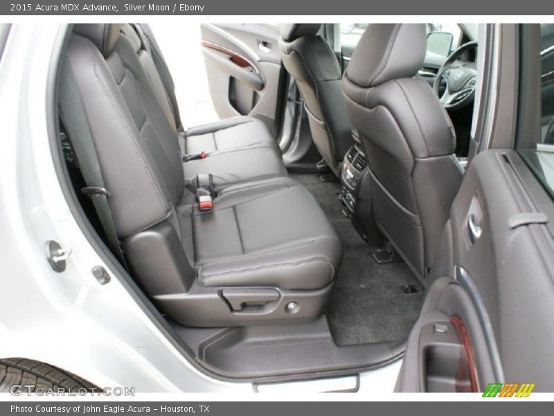 Silver Moon / Ebony 2015 Acura MDX Advance